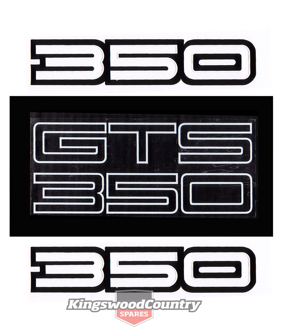 Decal Body Kit HG 350 GTS Monaro Fender&boot "350" - BD1001
