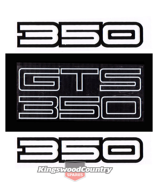 Decal Body Kit HG 350 GTS Monaro Fender&boot "350" - BD1001