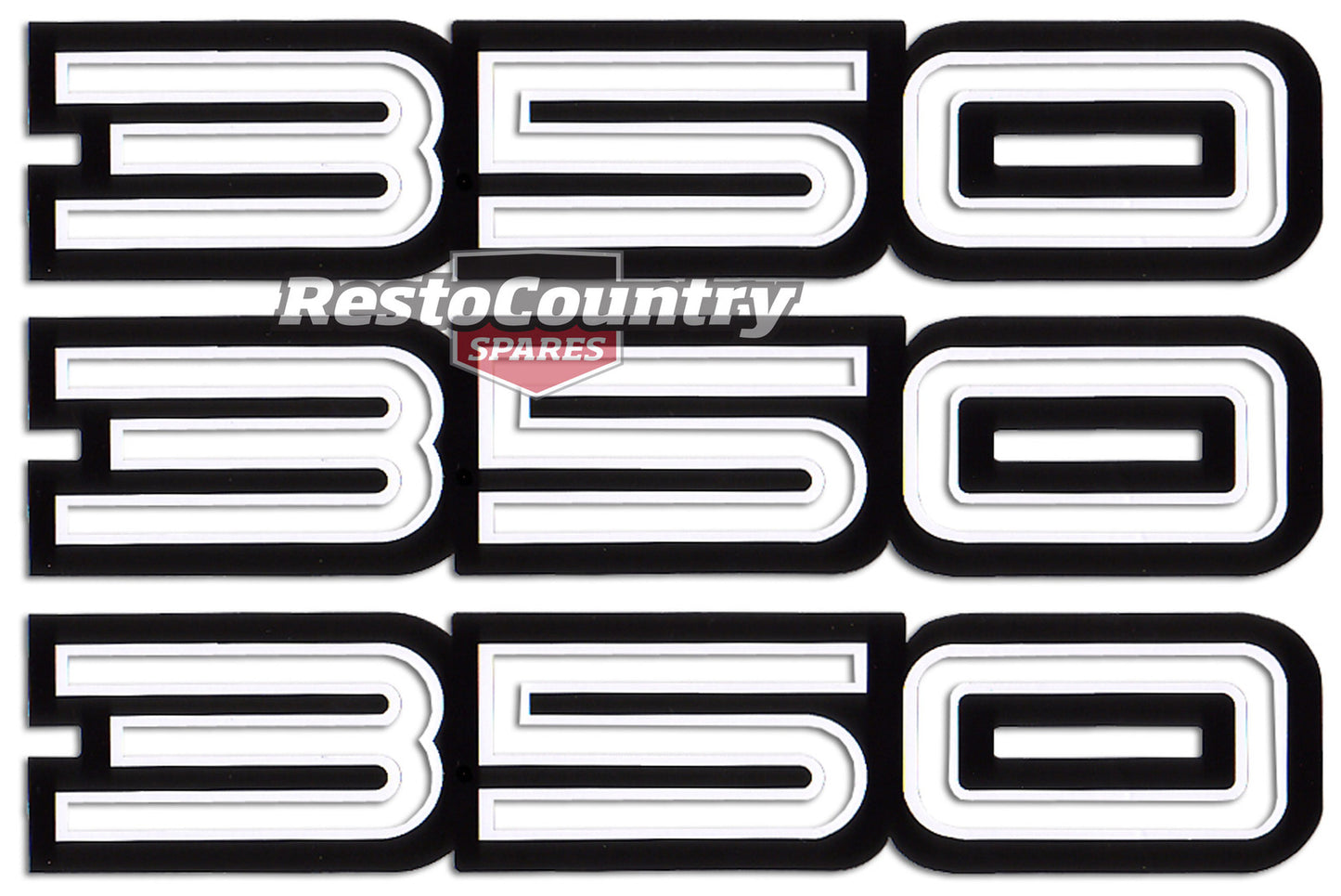 Decal Body Kit HQ Monaro GTS "350" (3 Pcs) - BD1003