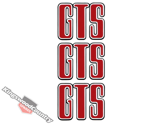 Decal Body Kit HJ Monaro GTS (3 Pcs) "GTS" - BD1006