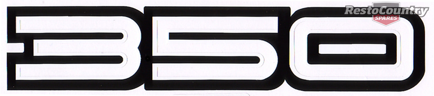Decal HQ Monaro Fender "350" Large - BD1045