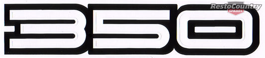 Decal HQ Monaro Fender "350" Large - BD1045