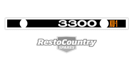 Decal LJ Rocker Cover "3300 XU1" - BD1047