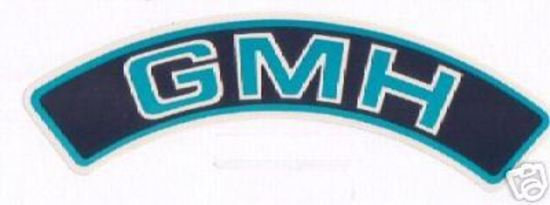 Decal HZ VB VC VH VK Commodore WB Air Cleaner Blue "GMH" V8 - BD1059