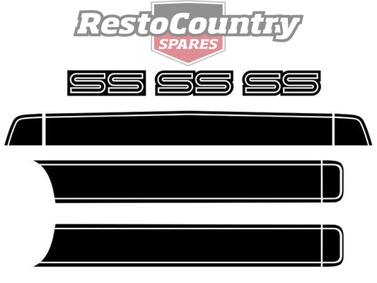 Decal Body Stripe Kit HQ SS (10pce) - BD1200