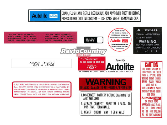 Decal Kit XY GT - BD2001