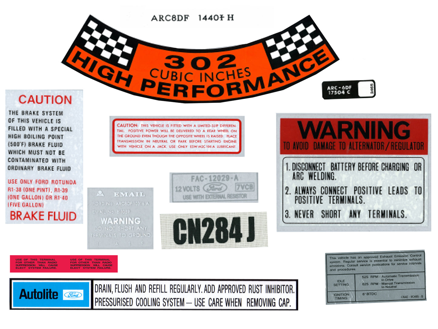 Decal Kit XT GT - BD2034