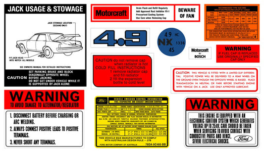 Decal Kit XD ZJ 4.9 V8 - BD2076