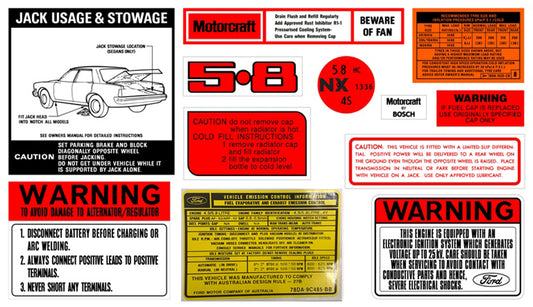 Decal Kit XD ZJ 5.8 V8  - BD2077