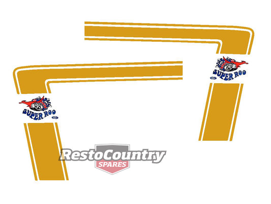 Decal Stripe Kit XW Falcon GT Sedan Gold - BD4413