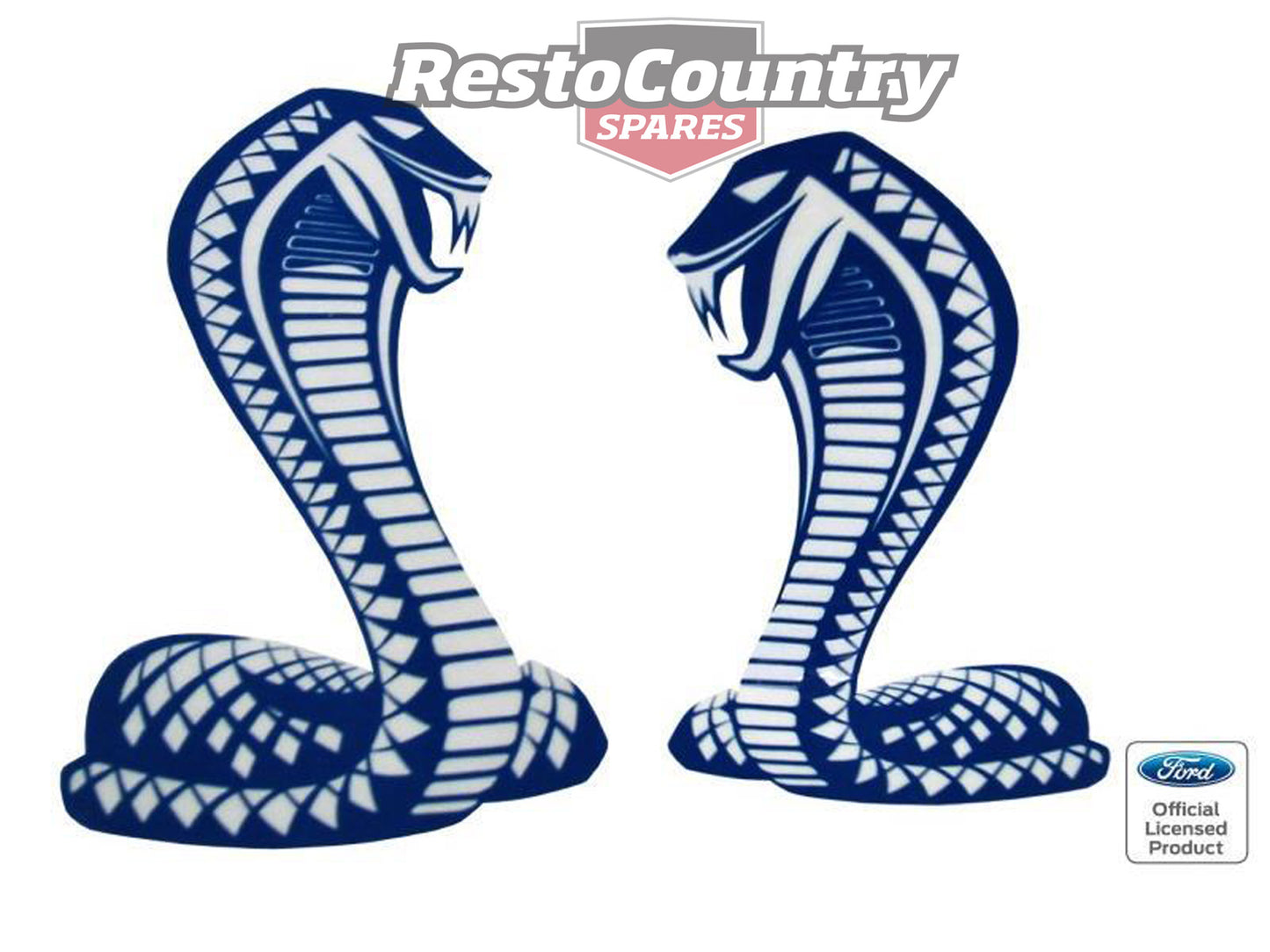 Decal Fender Kit XC Cobra (Pair) "Cobra" - BD4578
