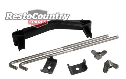 Battery Hold Down Kit With Holden Logo - BH1000