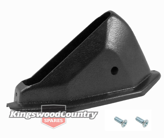 Handbrake Cover Late HX To HZ WB Black - BHB1003