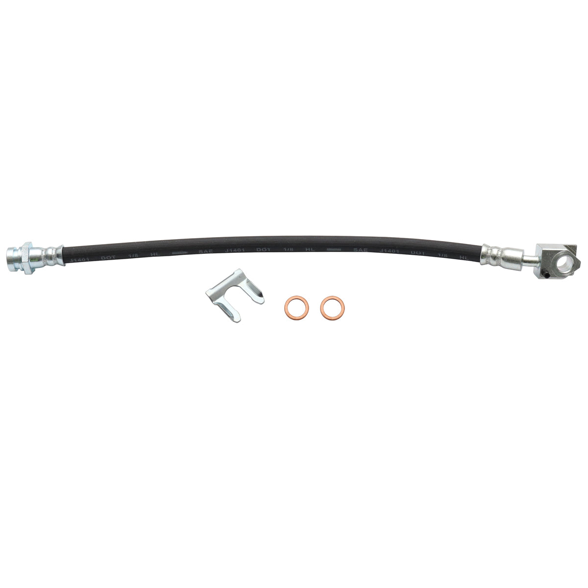 Brake Hose Kit Front & Rear WB Statesman Both Sides With Rear Drum - BHK1019