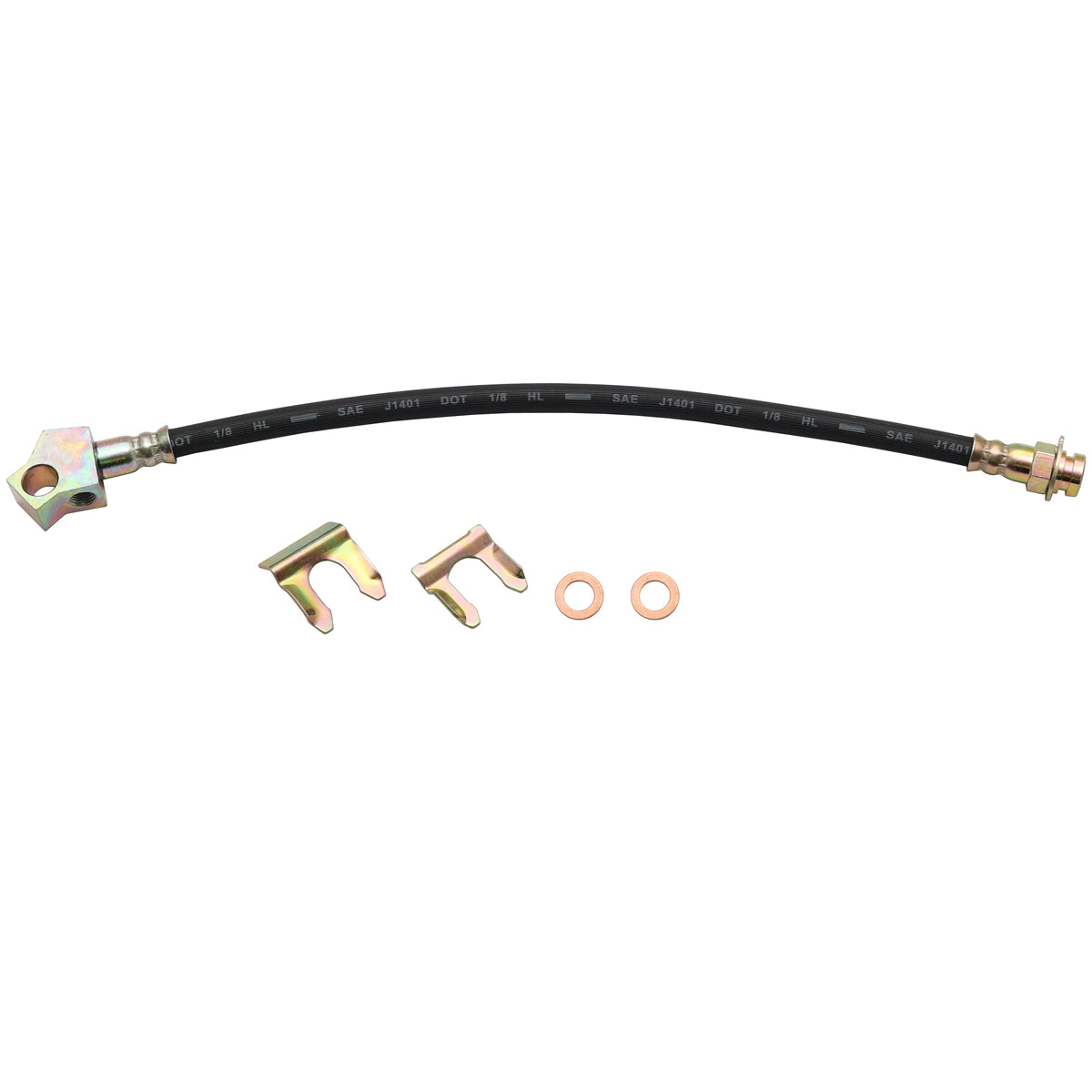 Brake Hose Kit Front & Rear XR XT ZA ZB Both Sides Disc Front Drum Rear - BHK2008