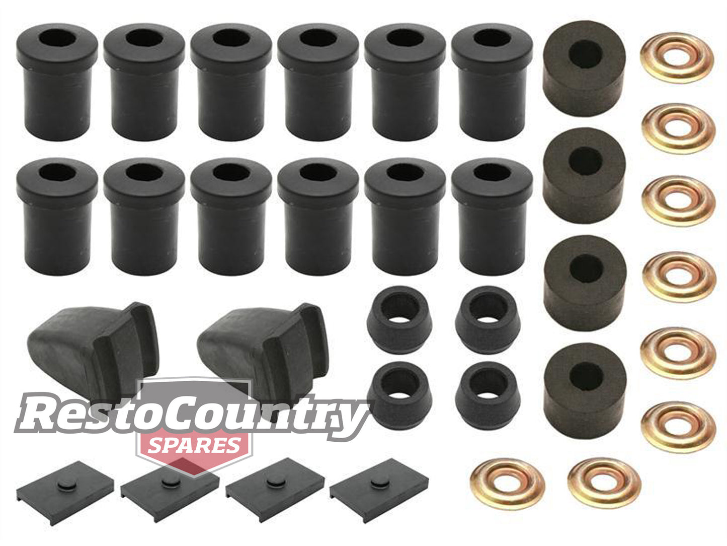 Suspension Rubber Kit Rear FB EK Ute Panel Van - BKR1008