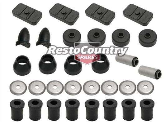 Suspension Rubber Kit Rear HK Sedan Wagon Monaro - BKR1013