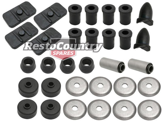 Suspension Rubber Kit Rear HK Ute Panel Van - BKR1014