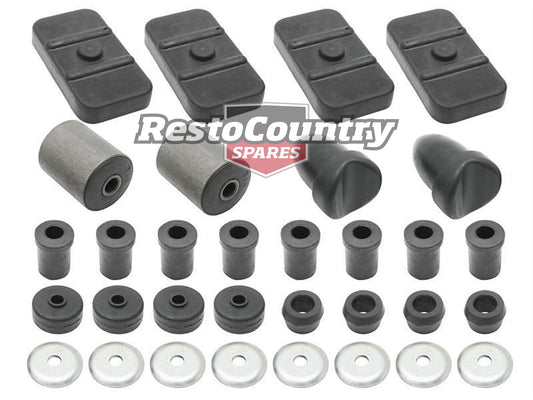 Suspension Rubber Kit Rear HT HG Sedan Wagon Monaro Auto - BKR1015