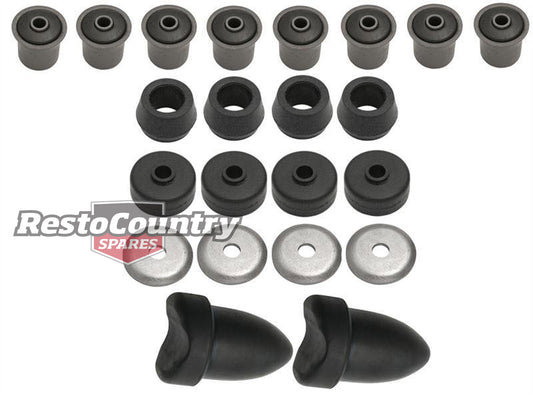 Suspension Rubber Kit Rear LC Wth Long Bump Rubber - BKR1018