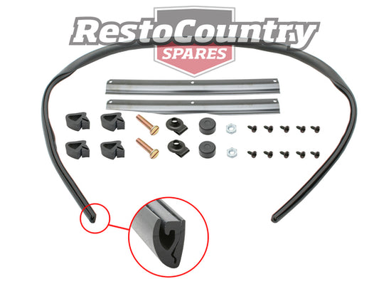 Bonnet Lacing Bumper Kit Retainers & Screws HQ - BL111Q