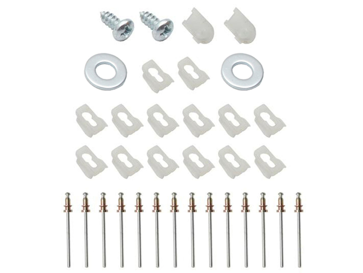 Moulding Bonnet Clip Kit HK HT HG - BMC1000