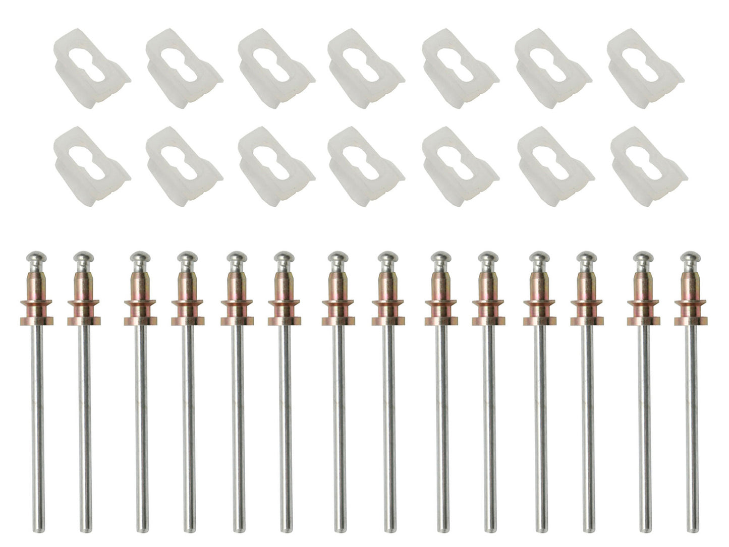 Moulding Clip Kit Front Door & Quarter Belt LC LJ - BMC1015