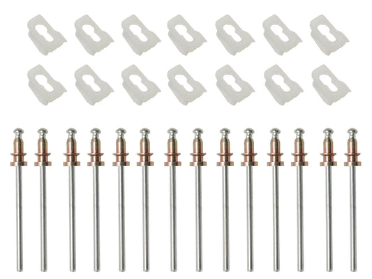 Moulding Clip Kit Front Door & Quarter Belt LC LJ - BMC1015