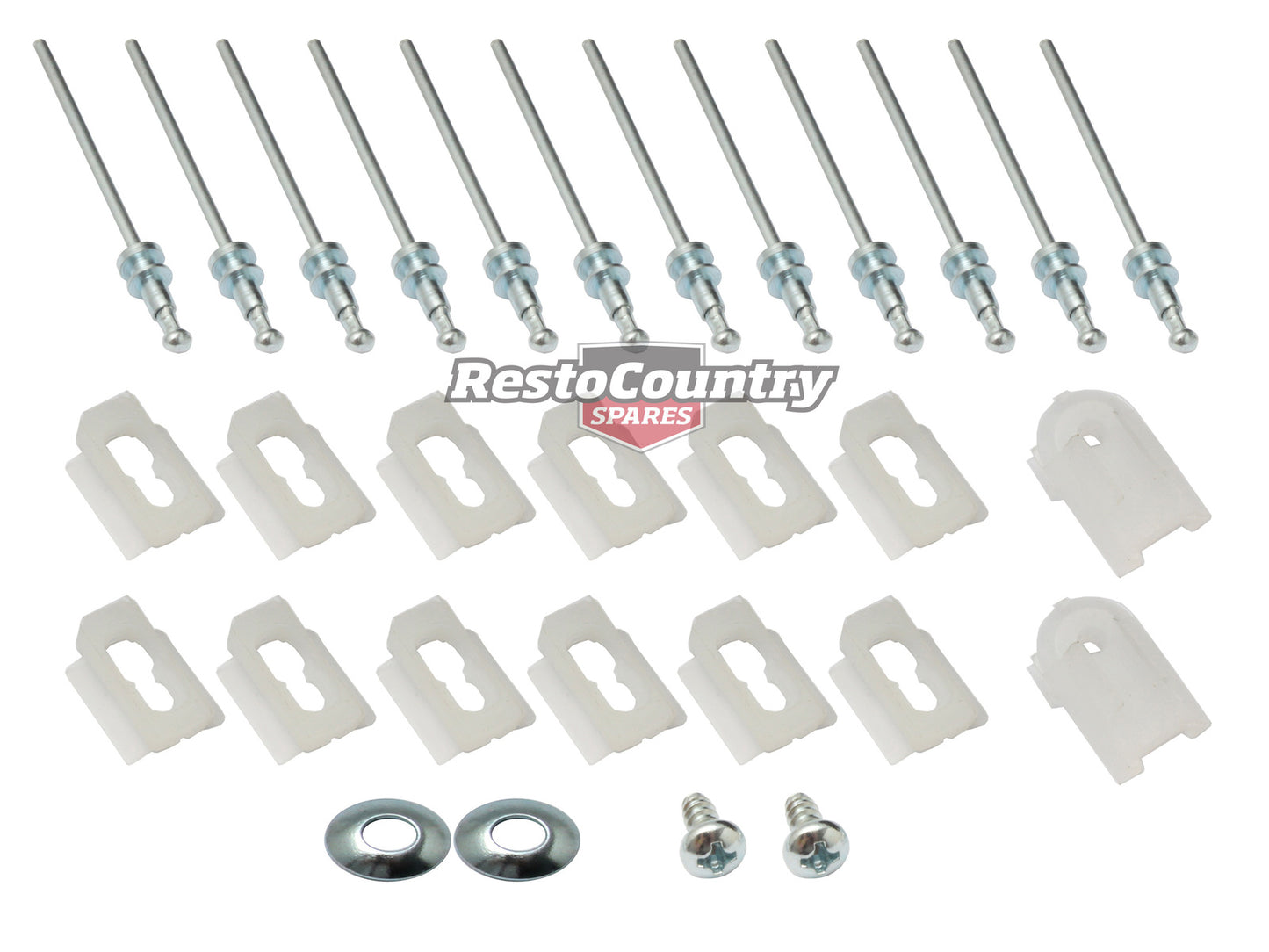 Moulding Door Belt Clip Kit LC LJ (Rear) - BMC1015A