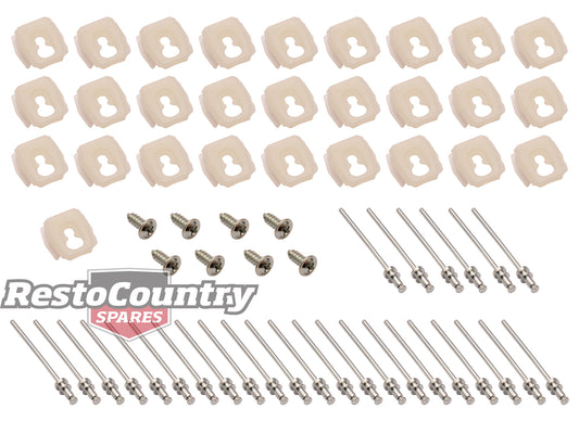 Moulding Clip Kit HK HT HG Wheel Arch All 4 - BMC1020