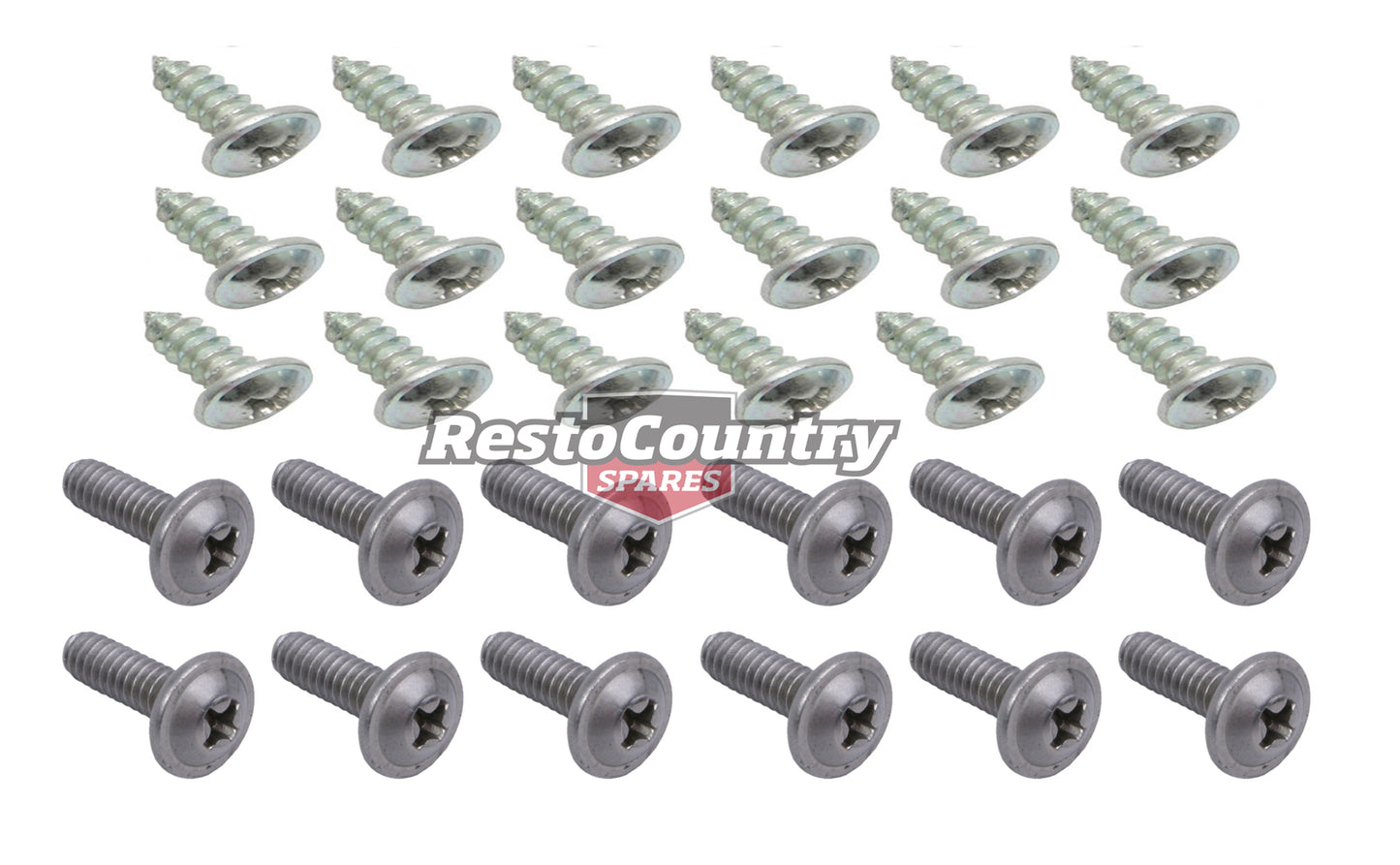 Moulding Screw Kit Wheel Arch HQ HZ Front & Rear - BMC1025
