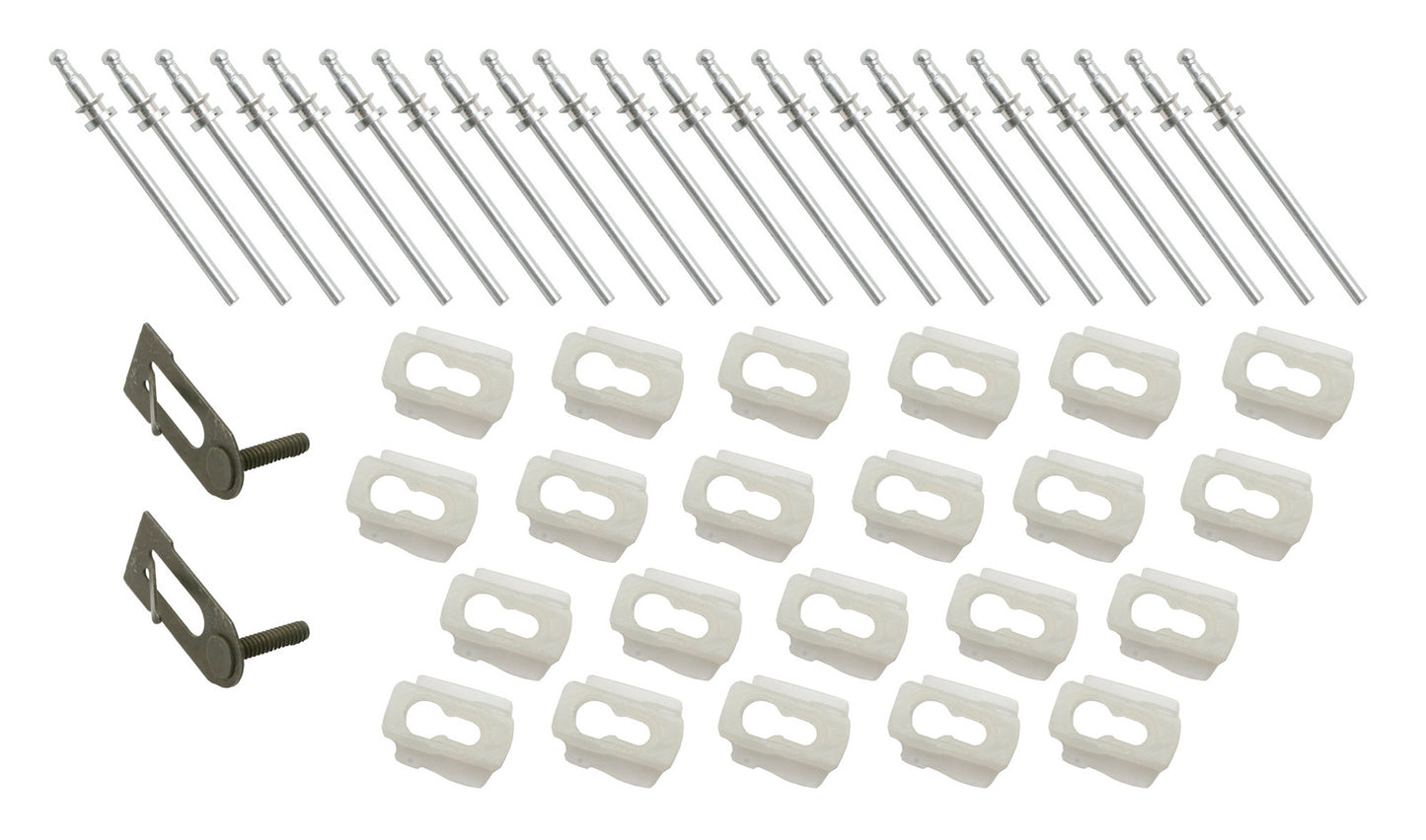 Moulding Sill Clip Kit HQ Exc LS,Deville,Premier 46pc - BMC1040