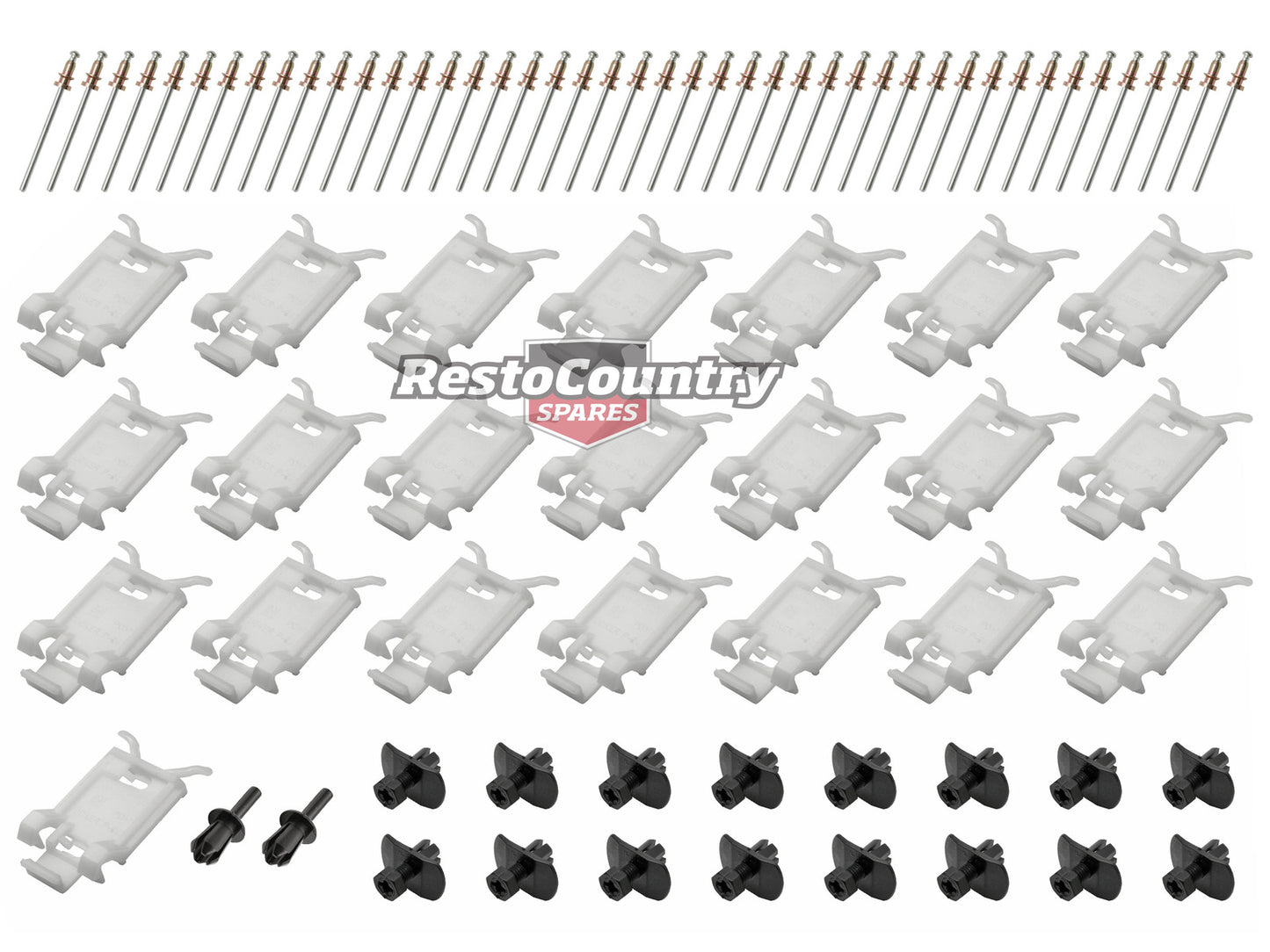 Sill Mould Complete Fitting kit VL Commodore Calais - BMC1313