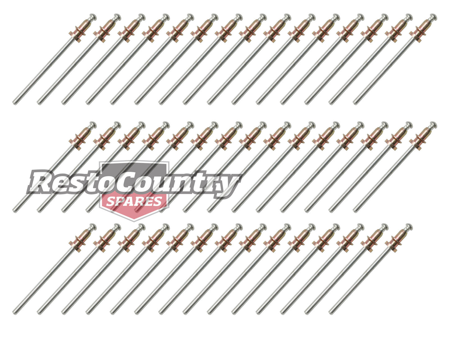 Sill Mould VL Calais & VN VP VR VS Commodore Stud Replacement Kit - BMC1314