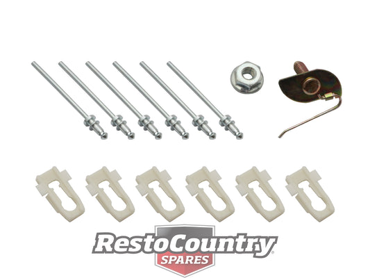 Moulding Clip Kit XA XB XC Coupe Top of Door - BMC2017