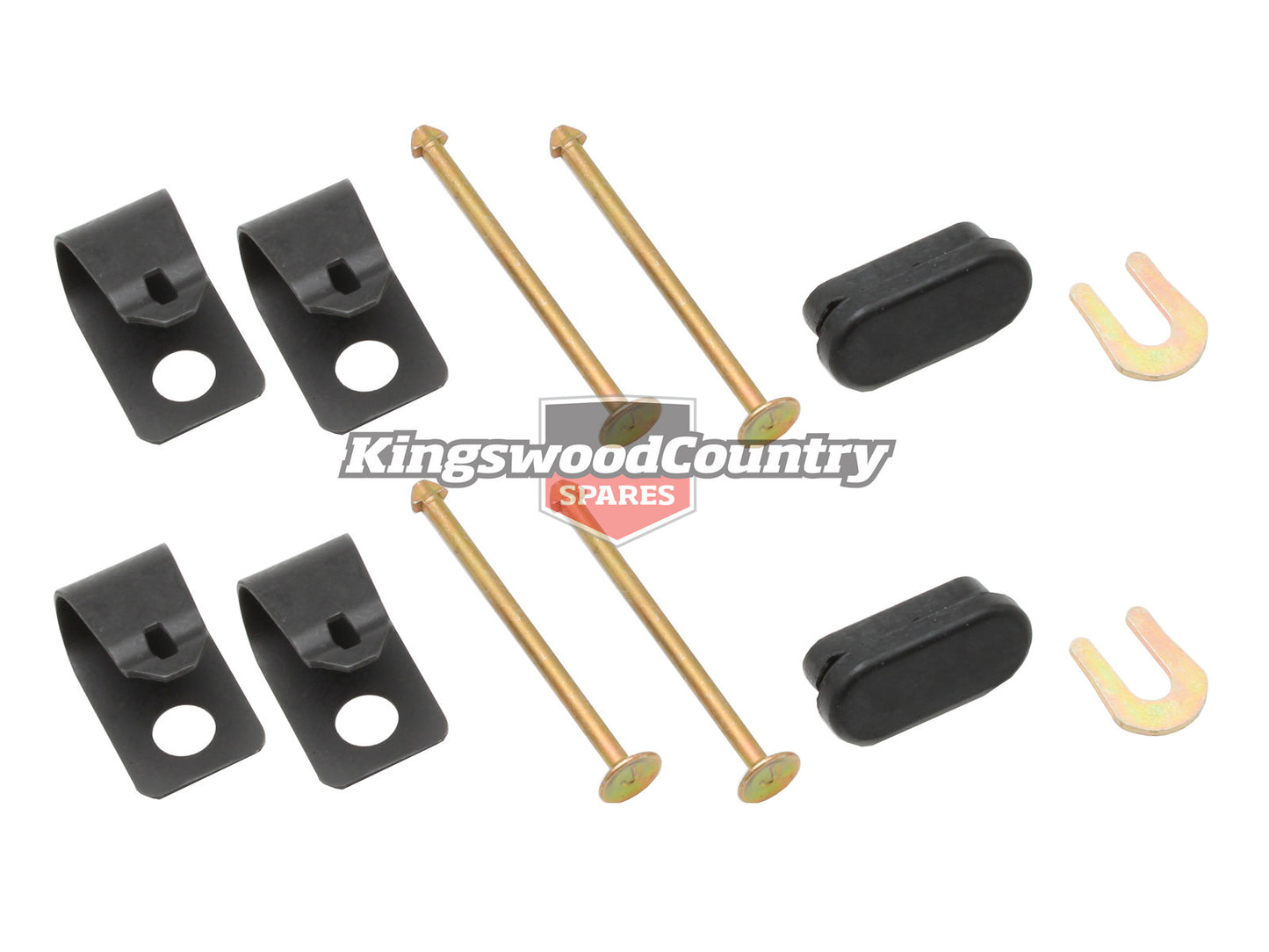 Brake Shoe Hold Down Pin & Spring HK HT HG HQ HJ HX HZ WB (Kit Of 4) - BP10014A