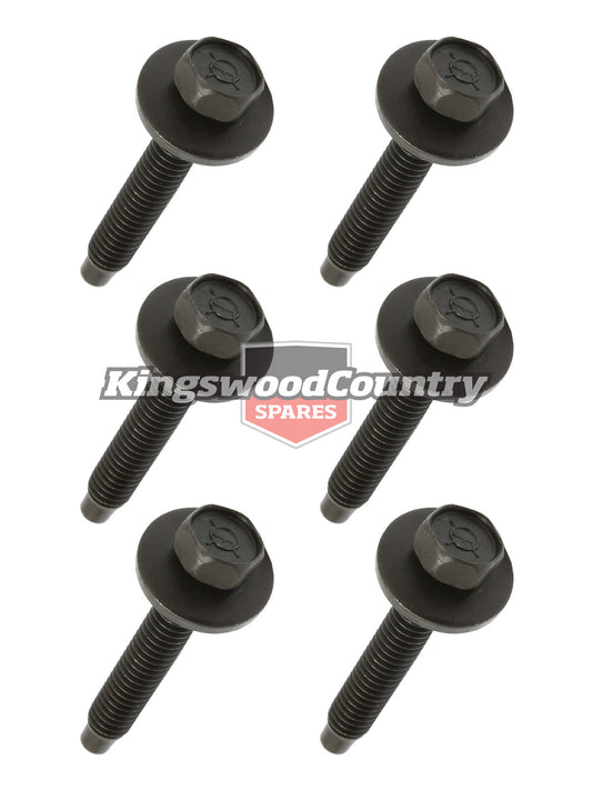 Bumper Bar Bracket Bolt Kit HQ HZ Sedan Wagon Monaro Rear - CBM1000E