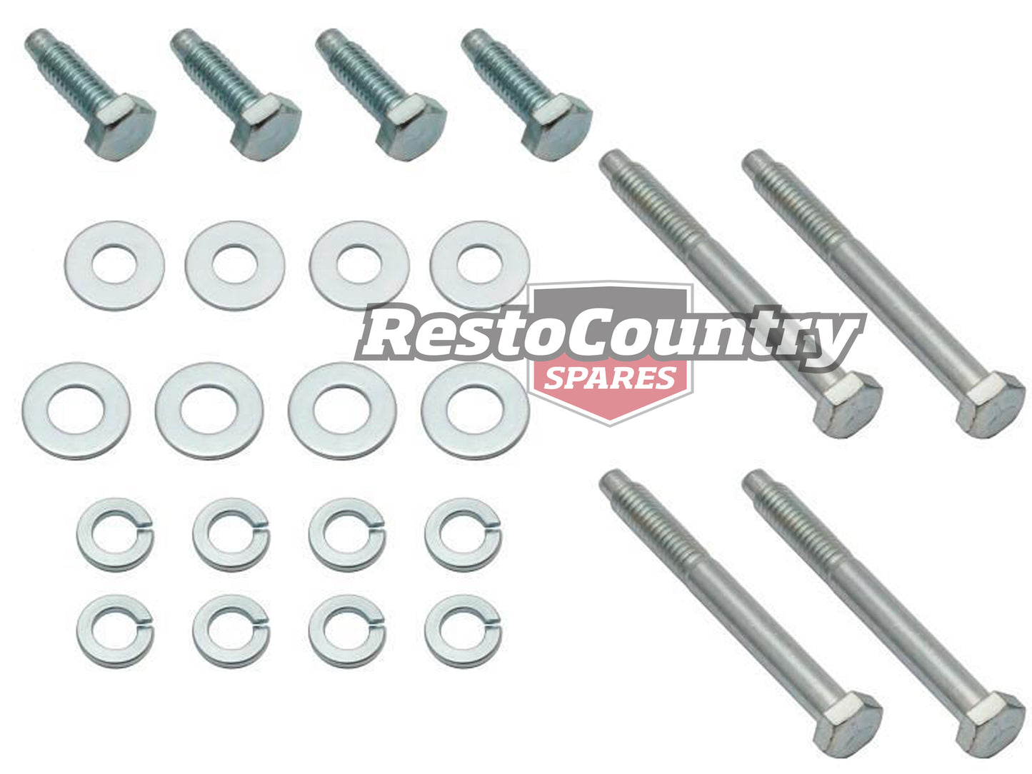 Bumper Bar Bracket Bolt Kit HK HT HG Sedan Wagon Monaro Rear - CBM1006K