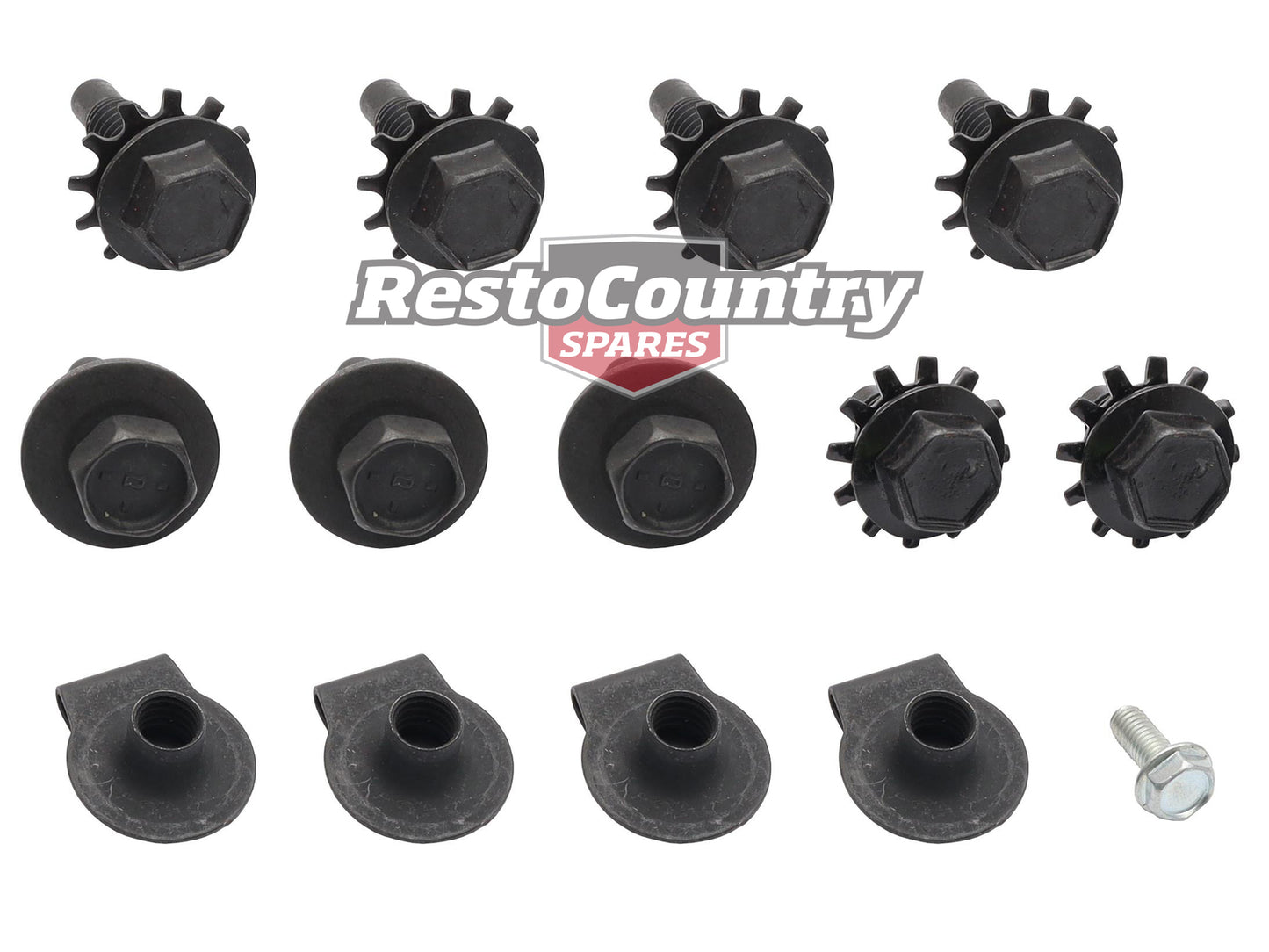Bonnet Catch & Lock Panel Bolt Kit XA XB ZF ZG  - CBM2005