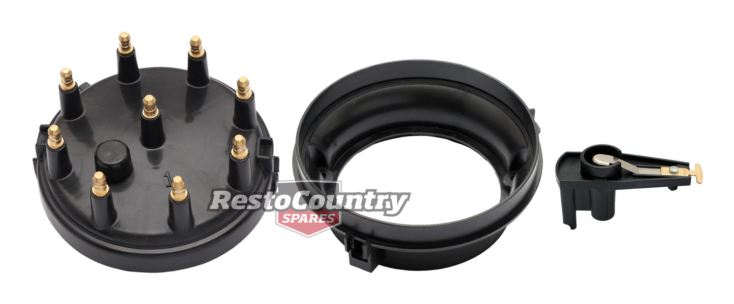 Distributor Cap, Base & Rotor Button Ford EB ED EF EL V8 F Series 81-93 Winds V8 - CBR2000