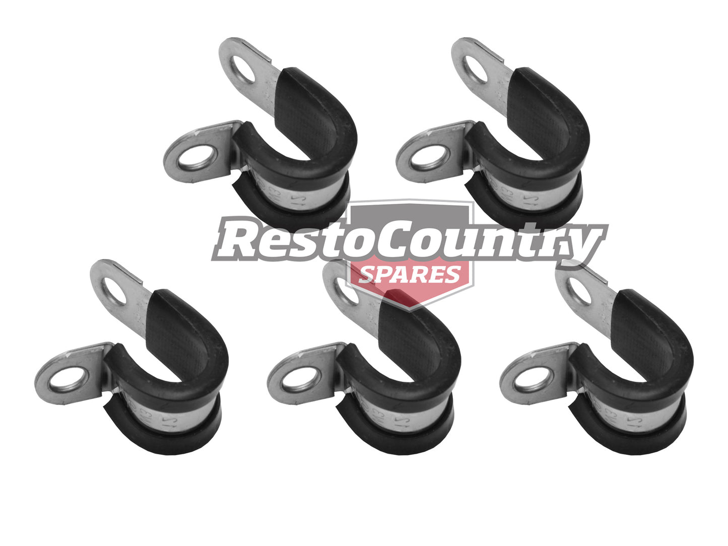 Cushion Clamp Stainless Steel 12mm x 15mm (5) - CC1012