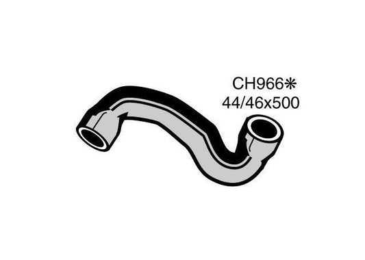 Hose Radiator Upper XE XF ZK ZL 6 Cylinder With A/C EF - CH1385
