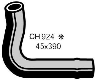 Hose Radiator Lower XY ZD 70-72 302 V8 - CH924
