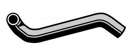 Hose Radiator Upper XW XY ZC ZD 351 Cleveland - CH958