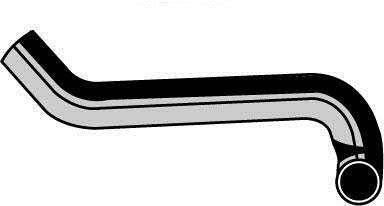 Hose Radiator Upper XA XB ZF ZG 4.9/5.8 Without A/C - CH969