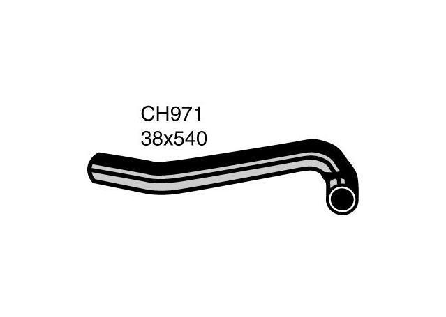 Hose Radiator Upper XA XB ZF ZG ZH 5.8 With A/C - CH971