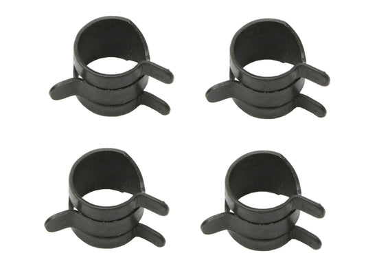 Hose Clamp Kit (Spring Steel) 3/8"OD (Black) (4p - CS0002
