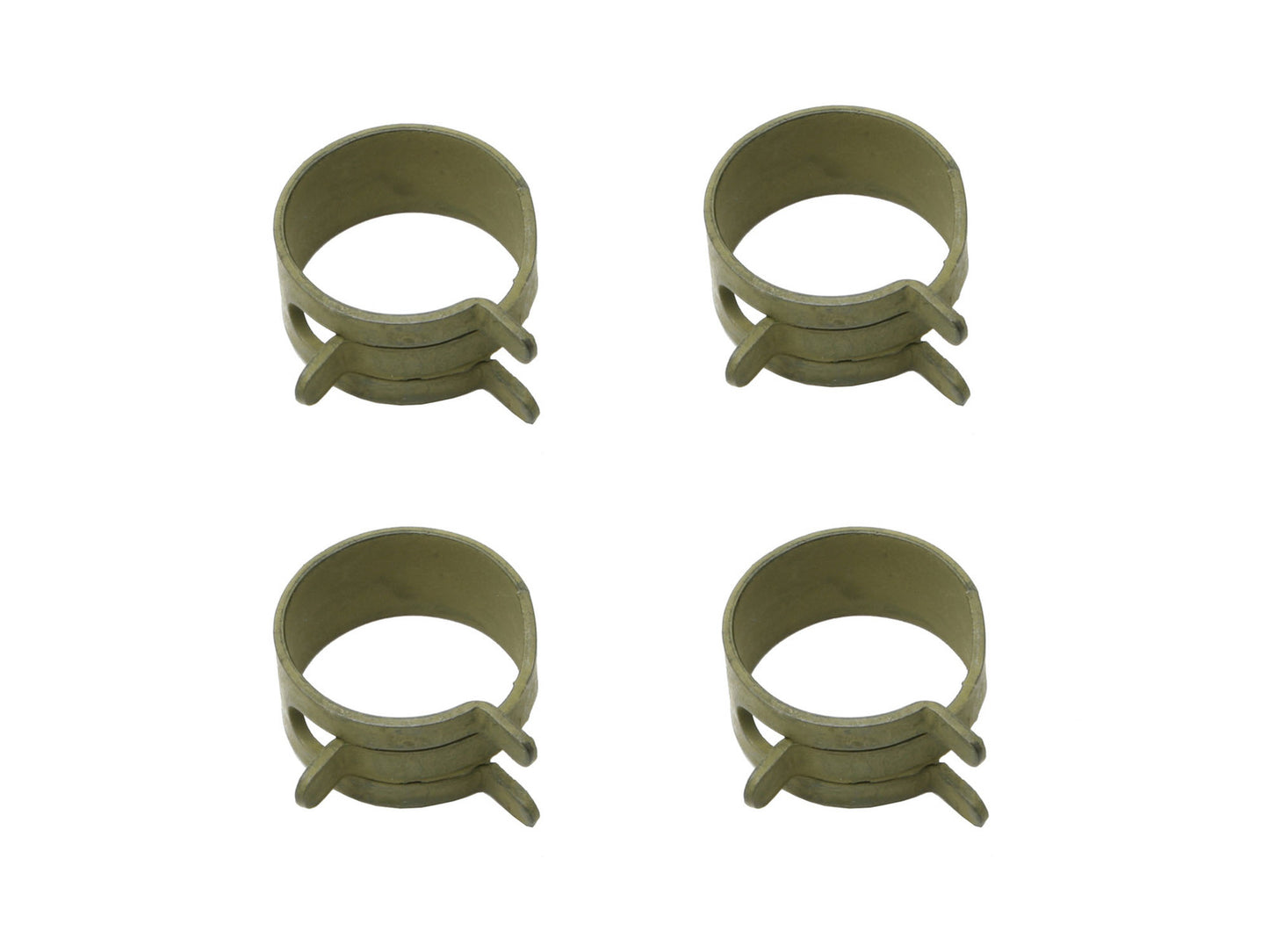 Hose Clamp Kit (Spring Steel) 5/8"OD (Olive) 4pc - CS0006