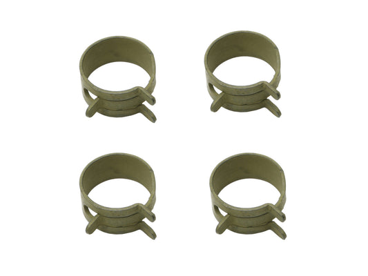 Hose Clamp Kit (Spring Steel) 5/8"OD (Olive) 4pc - CS0006