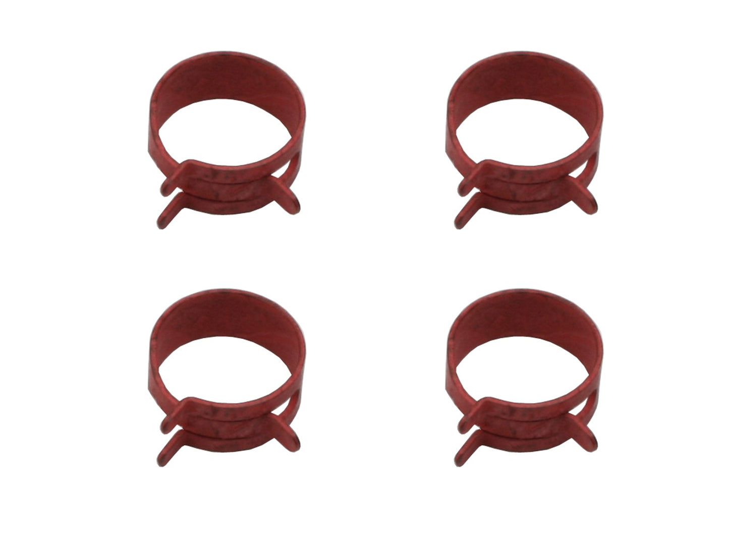 Hose Clamp Kit (Spring Steel) 11/16" (Red)(4 Pcs - CS0012